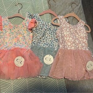 Caden Lane Pastel Patterned Baby Outfit